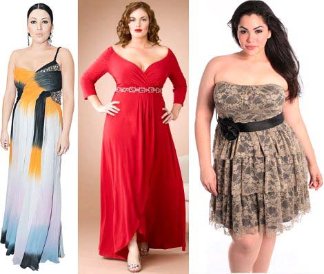 Фасоны платьев для полных женщин: фото, модели, варианты