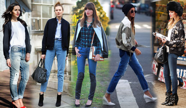 Что носить с джинсами с завышенной талией? Фото, луки, образы для модниц
